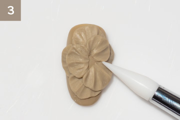 3dclay flower procedure 3